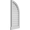 Ekena Millwork Quarter Round Top Right Surface Mount PVC Gable Vent w/ 2"W x 2"P Brickmould Sill Frame, 16"W x 36"H GVPQR16X3603SF - alternate 5